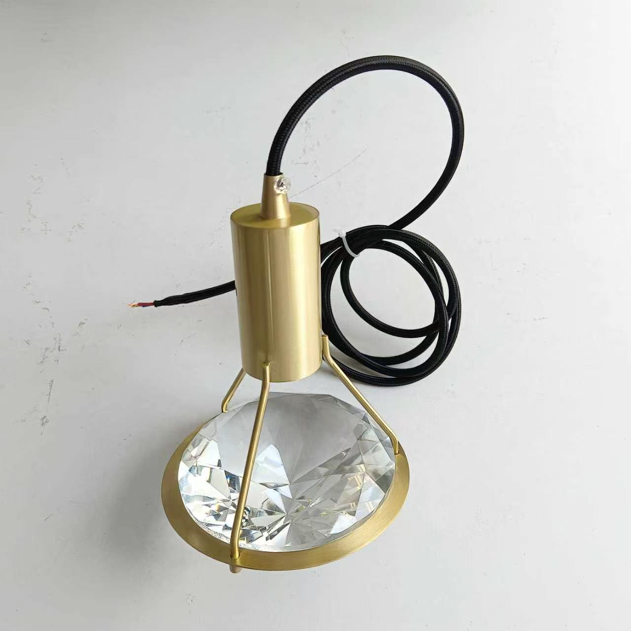 Geometric Pendant Light — Single