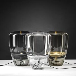 Clear Accent Table Lamp