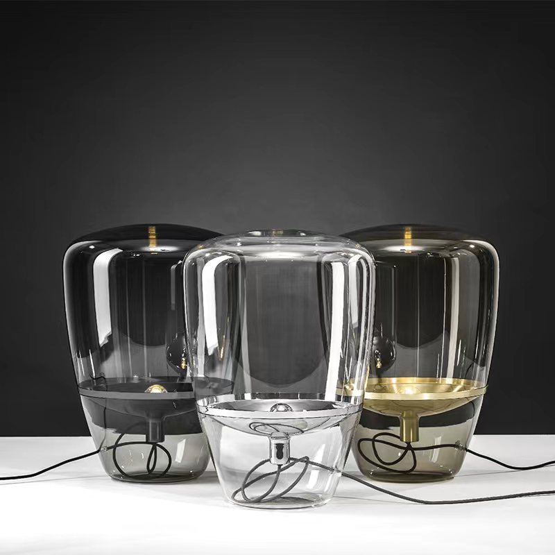 Clear Accent Table Lamp