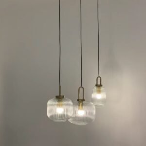 Three-Shade Pendant Light