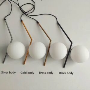 Globe Pendant Light — Flexible Cord